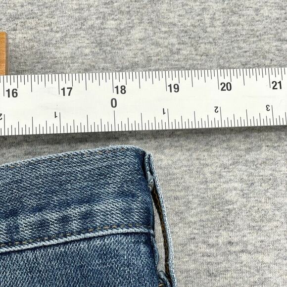 Carhartt Jeans Mens 36 X 32 Blue Denim Relaxed Fit Straight Leg Rugged Workwear - Picture 7 of 12